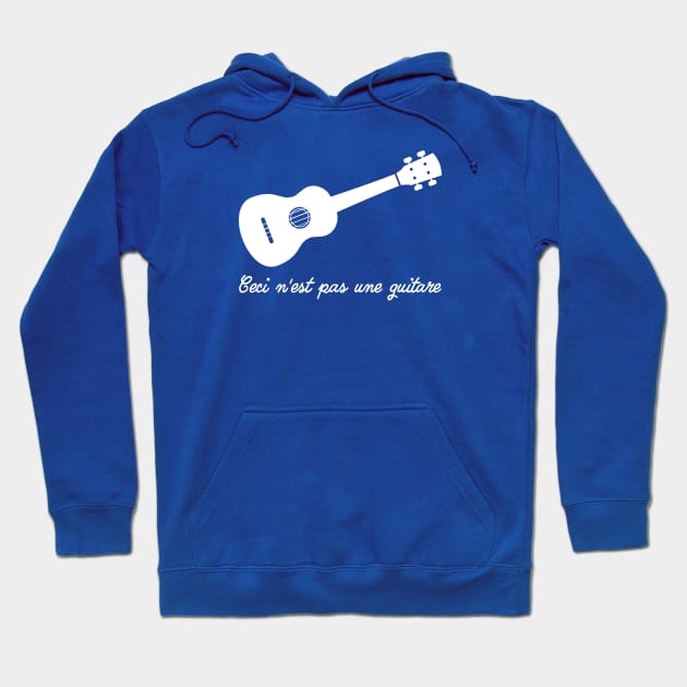 This is a Ukulele Hoodie by schlag.art